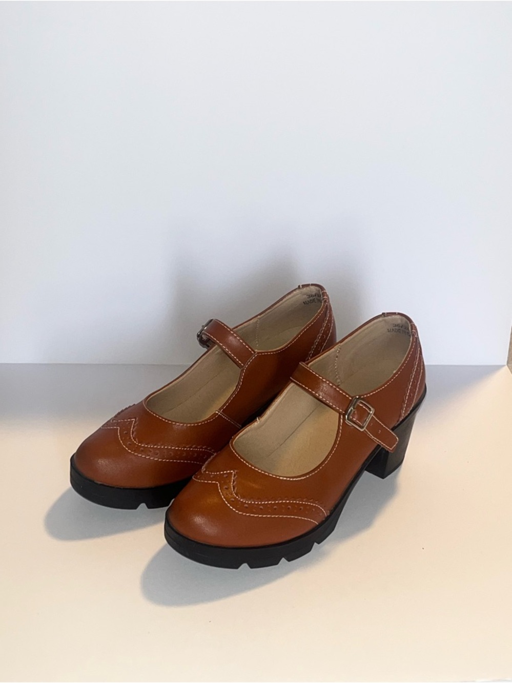 Mary Jane Block Heels
